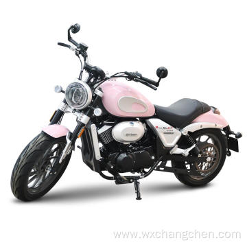 Chinese new lady motorcycle pink racing motorcycles two-cylinder four-stroke water-cooled 250cc